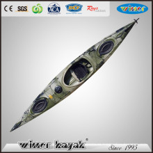 Sport Single Sit en Kayak Beautiful Solo Touring Kayak Venta caliente